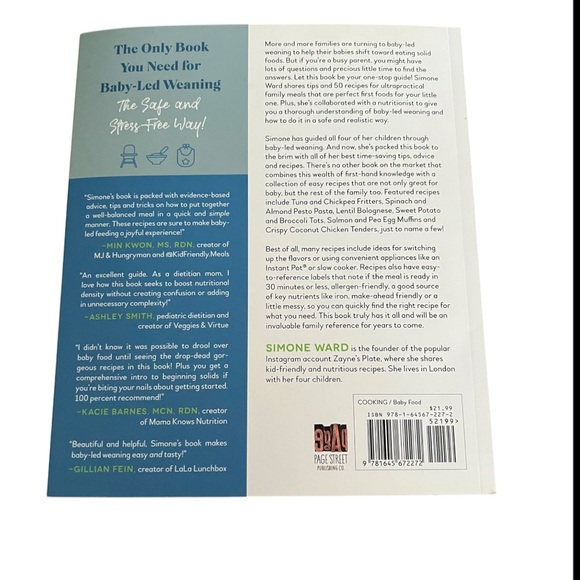 Baby Led Weaning Made Easy by Simone Ward book - Picture 3 of 5